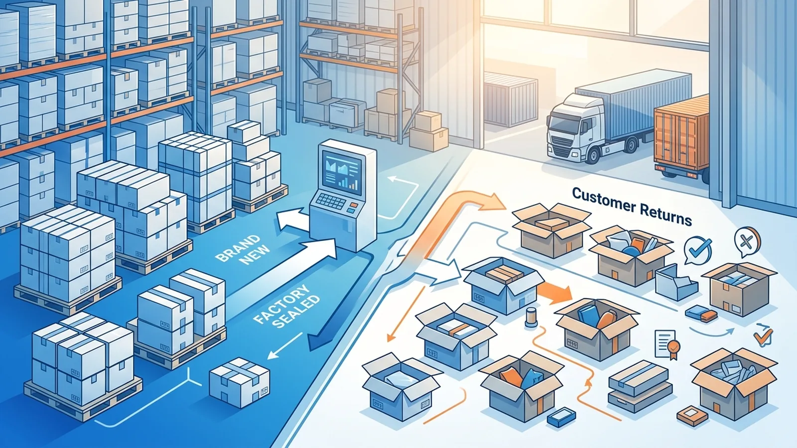 Overstock vs Customer Returns: Key Differences Explained