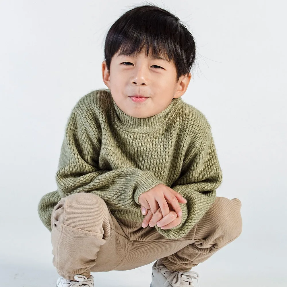 Kids Chunky Knit Winter Sweater