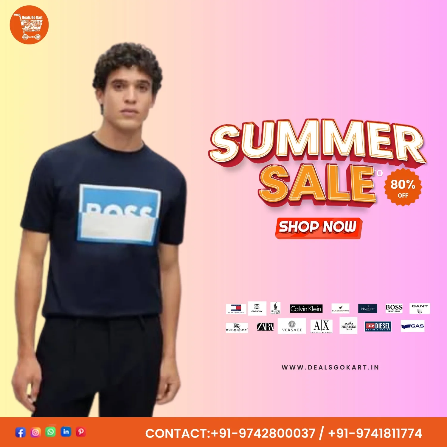 100% International Mix Branded Round Neck T-shirt At Wholesale  (4/12)