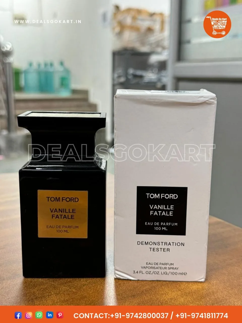 Original tester perfumes flat 80% Discount on MRP  (10/10)