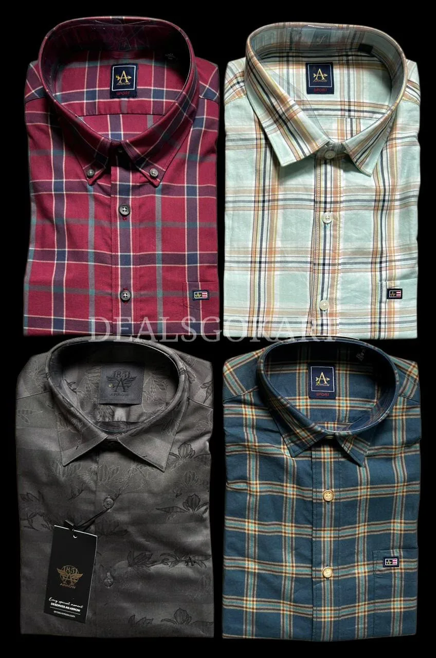 100% Original  Branded Casual Shirts (8/12)