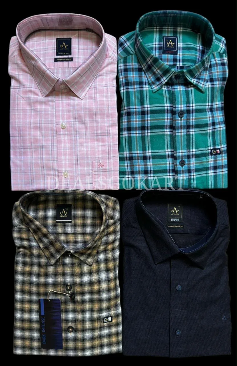 100% Original  Branded Casual Shirts (4/12)