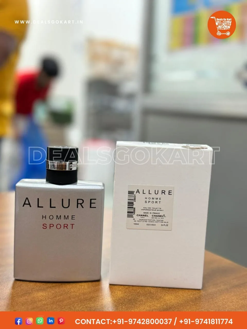 Original tester perfumes flat 80% Discount on MRP  (4/10)