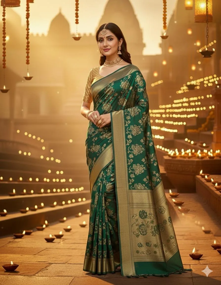 Banarasi Saree (3/4)