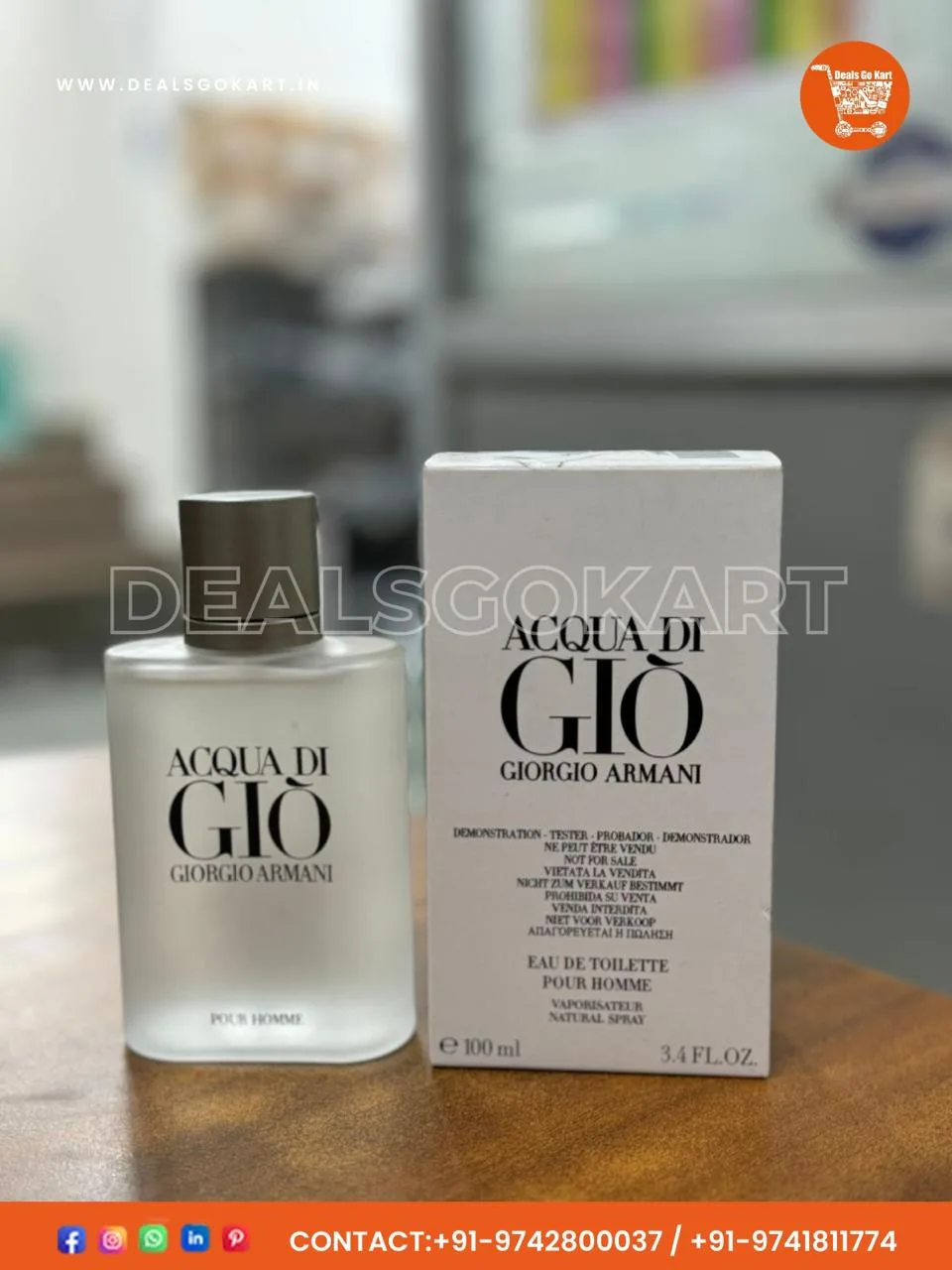 Original tester perfumes flat 80% Discount on MRP  (1/10)