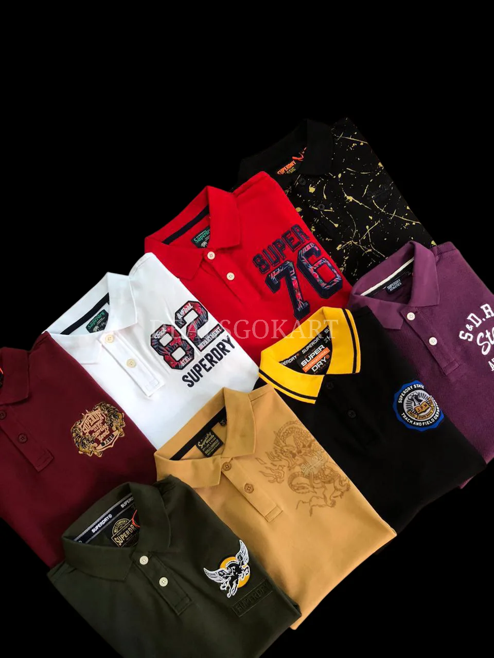Original New design Men's Polo Collar T-Shirt (1/11)