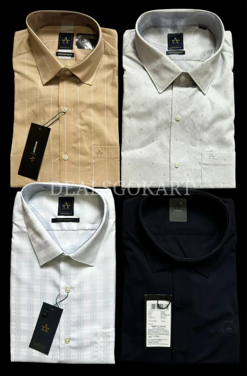 100% Original  Branded Casual Shirts (7/12)