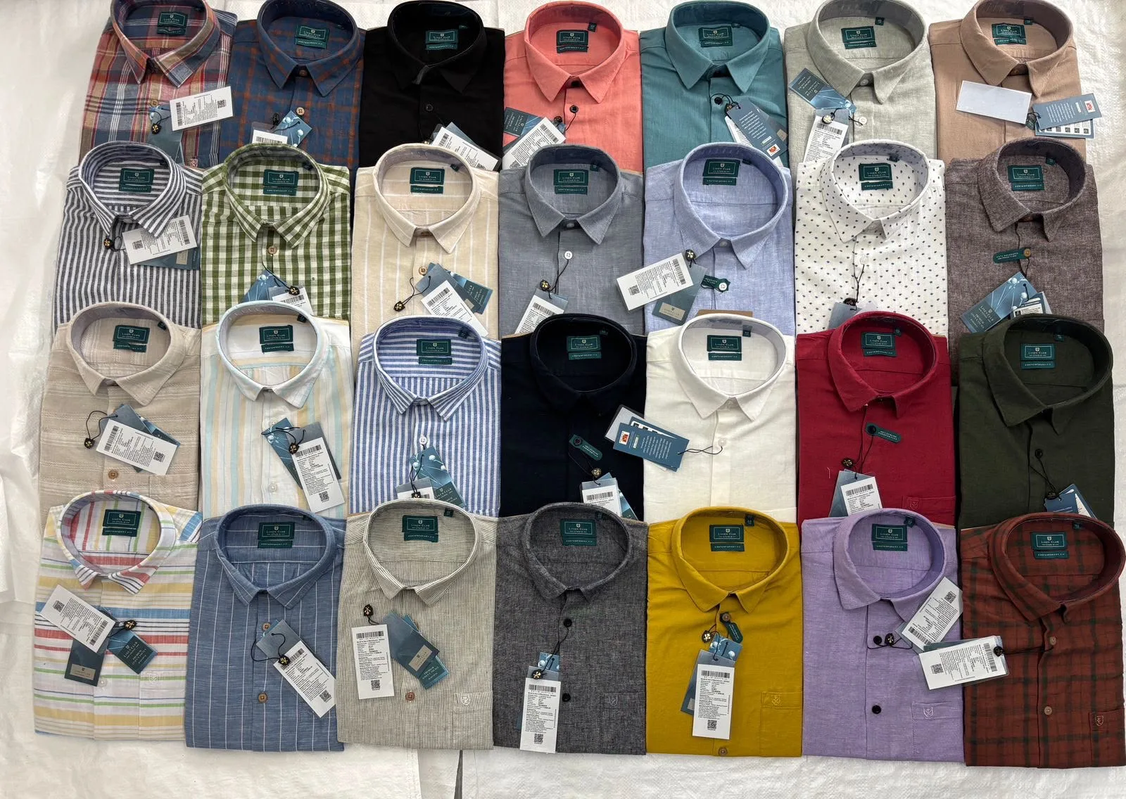 100% Original Branded Linen Casual Shirts (1/4)