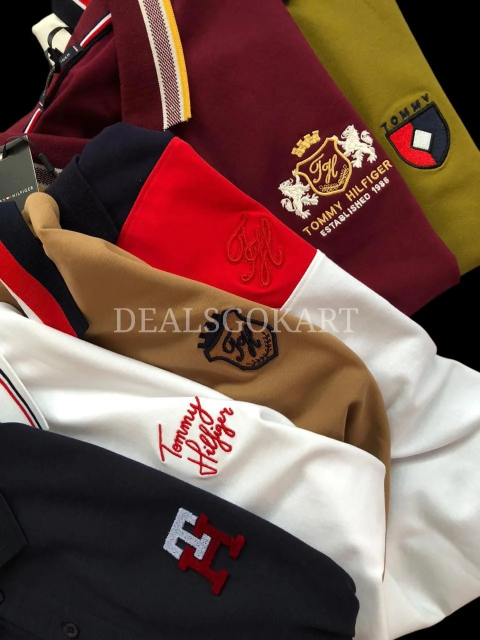 100% Original Mens Branded Collar Polo T-shirts Wholesale Lot (TTH) (4/12)