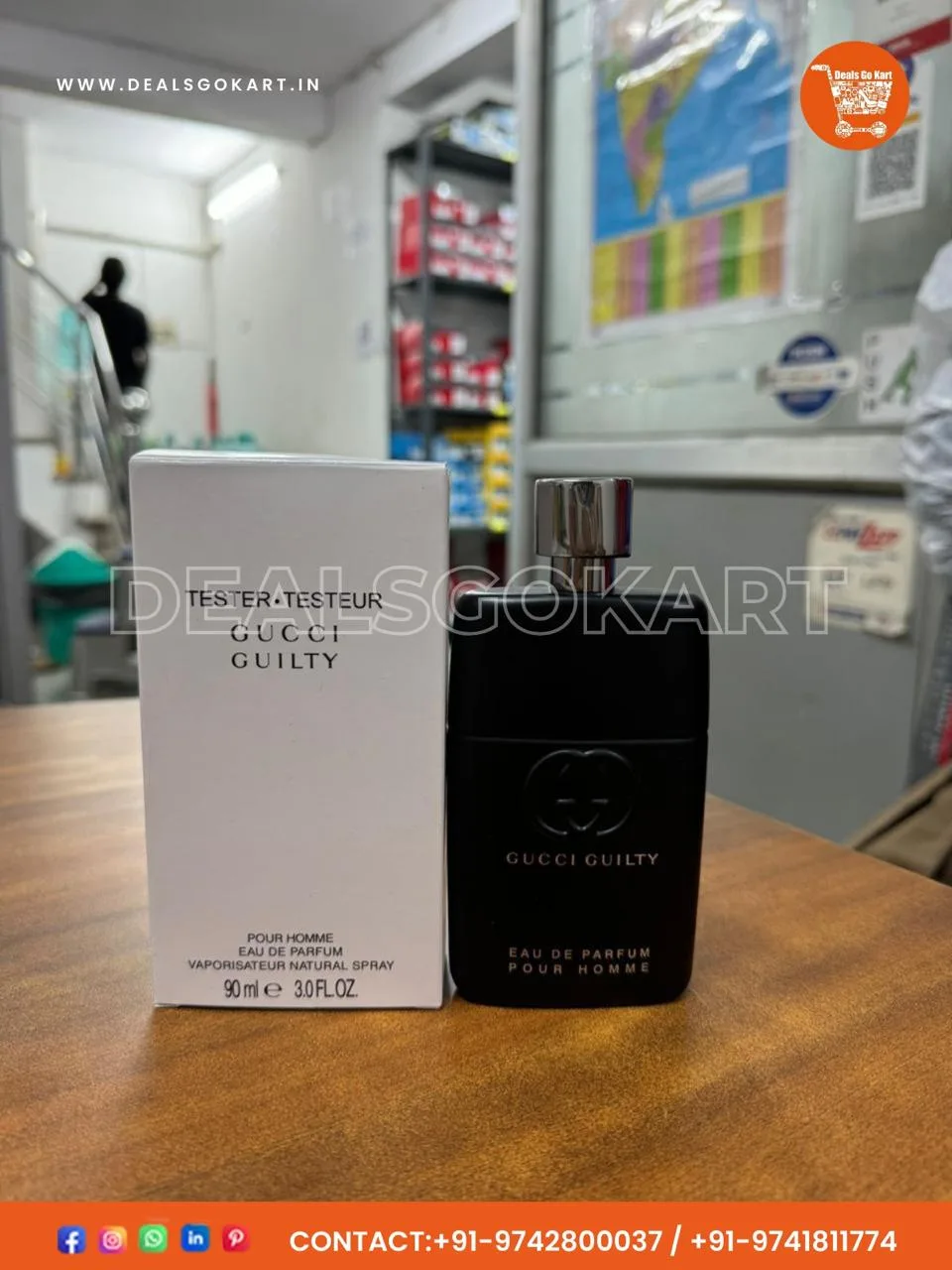 Original tester perfumes for men and women  (10/10)