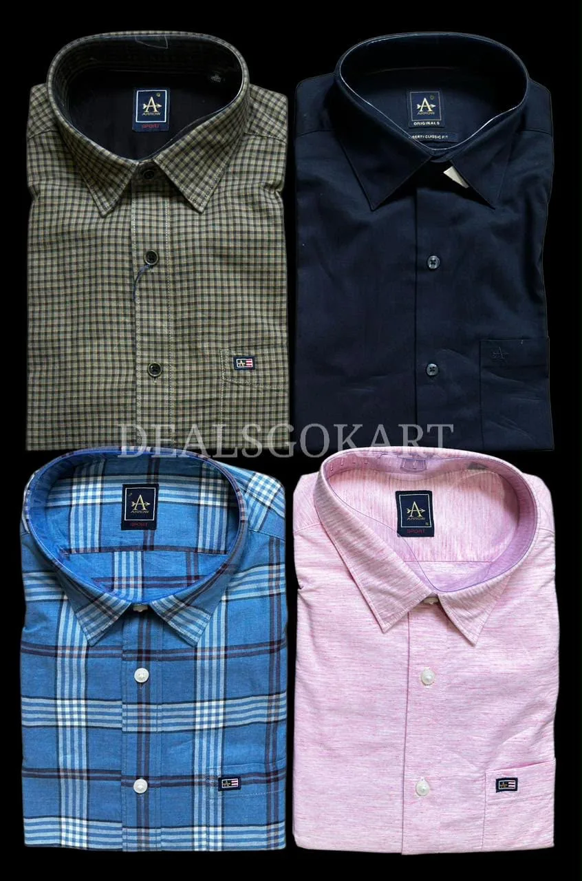 100% Original  Branded Casual Shirts (6/12)