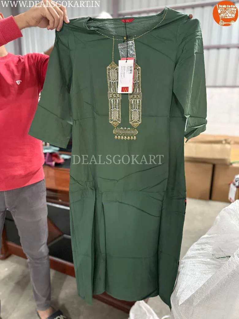 Fresh W & Aurelia Kurtis Lot Arrived | Bulk Orders | Bangalore Warehouse (4/12)