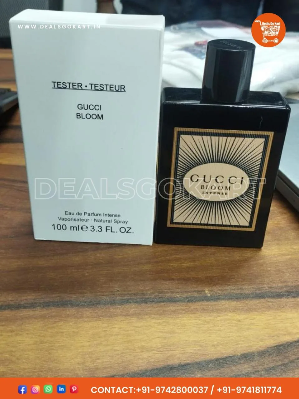 Original tester perfumes for men and women  (8/10)