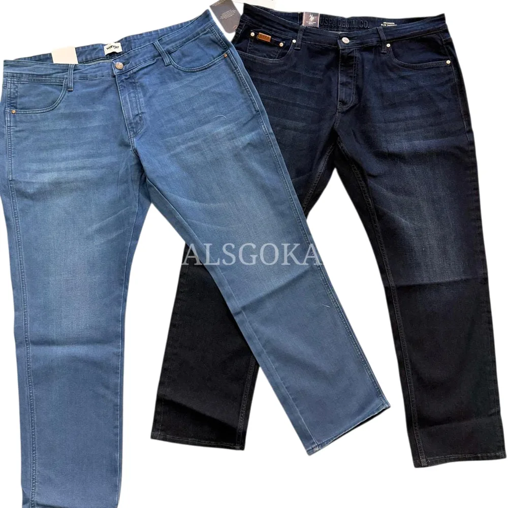 Tapered Fit Jeans - Stone Blue