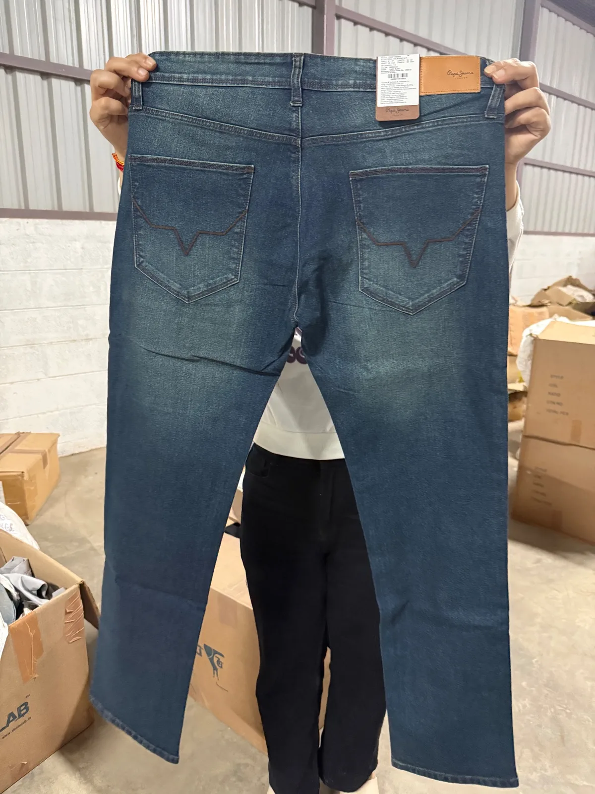 100% Original Mens Denim Wholesale Surplus Lot (PPE) (4/12)