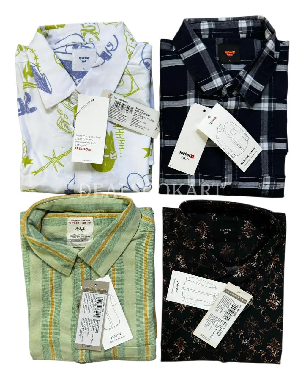 100% Original Branded Casual Shirts (9/12)