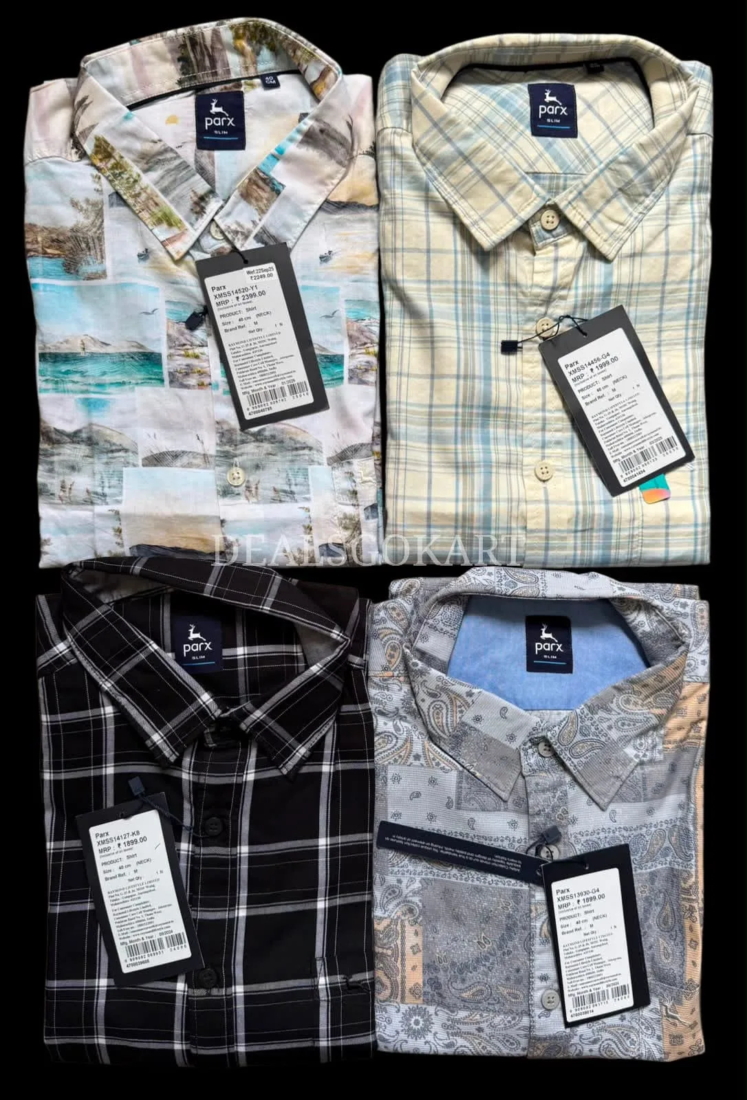 100% Original Branded Casual Shirts (7/12)