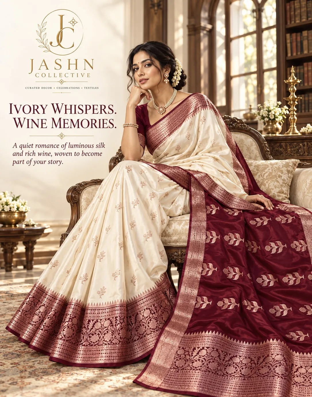 Banarasi Dyble Semi Katan Soft Silk Saree (1/5)