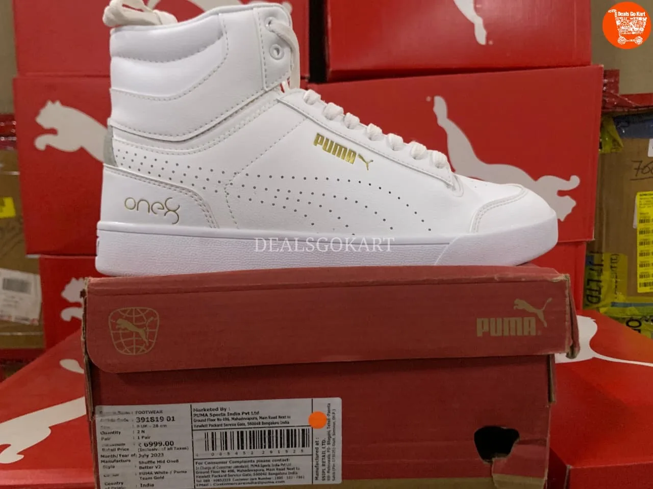 100% Original Puma Footwear Wholesale Lot - bulk deal (5/12)