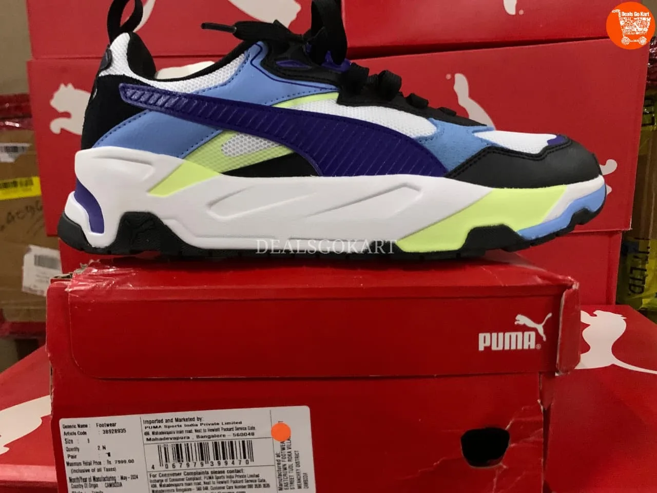 100% Original Puma Footwear Wholesale Lot - bulk deal (1/12)