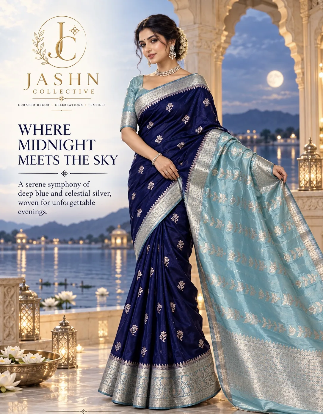 Banarasi Dyble Semi Katan Soft Silk Saree (2/5)