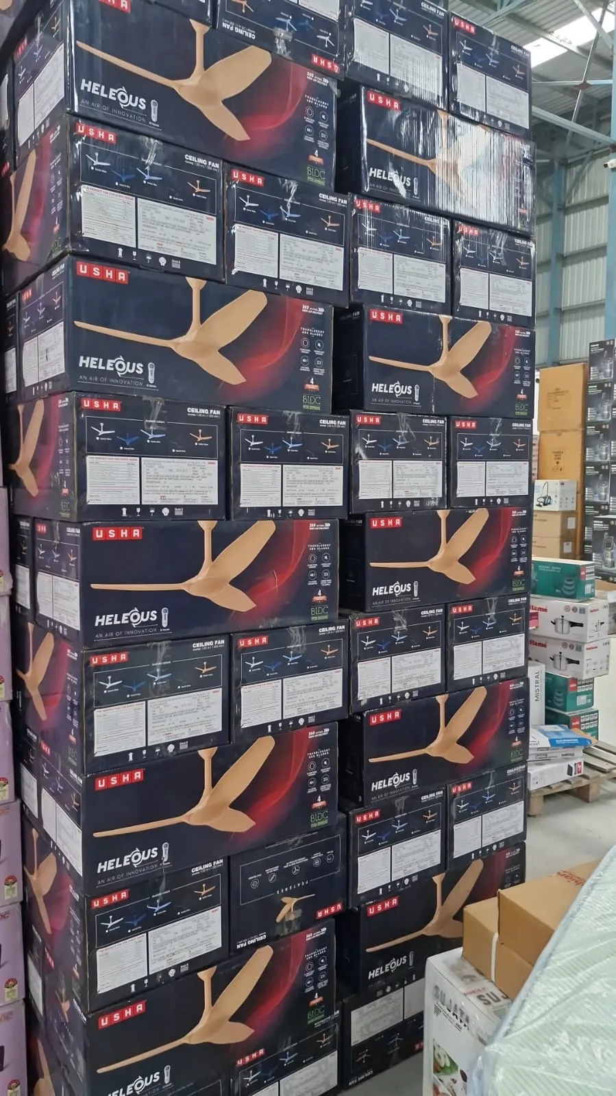 100% Original USHA Fans Wholesale Lot - (mix) (5/5)