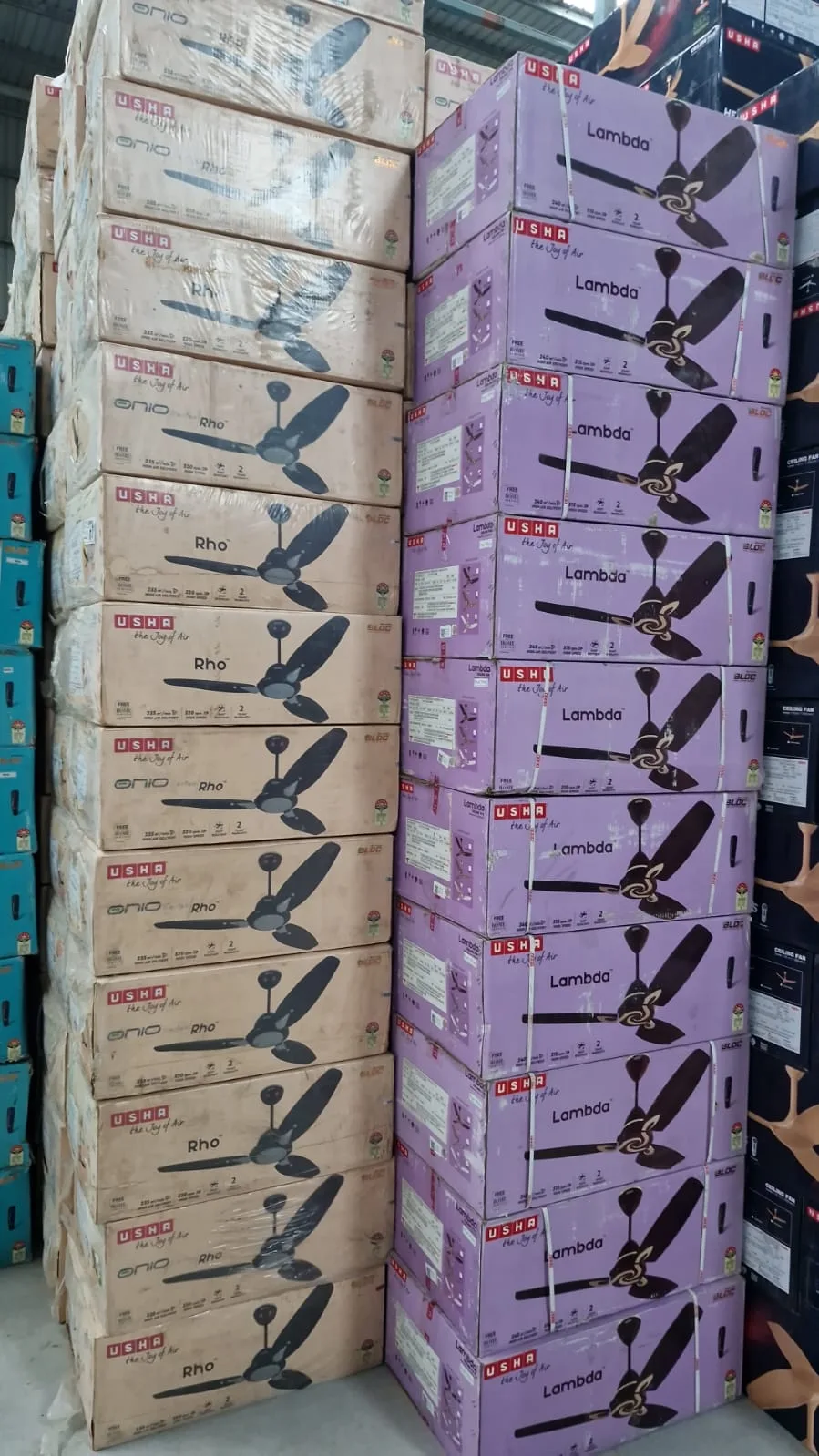 100% Original USHA Fans Wholesale Lot - (mix) (2/5)