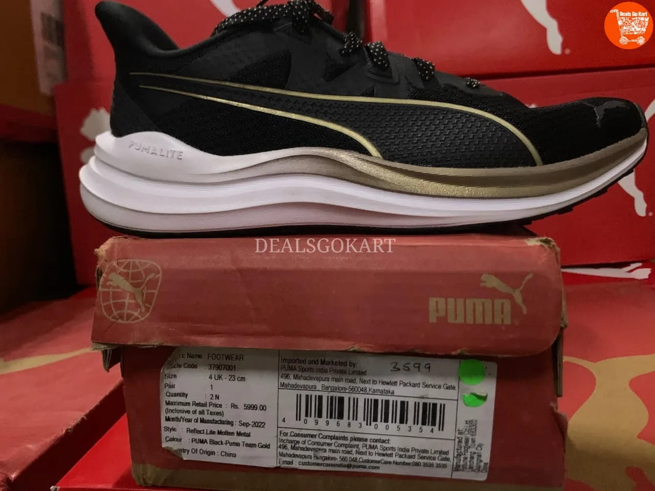 100% Original Puma Footwear Wholesale Lot - bulk deal (10/12)